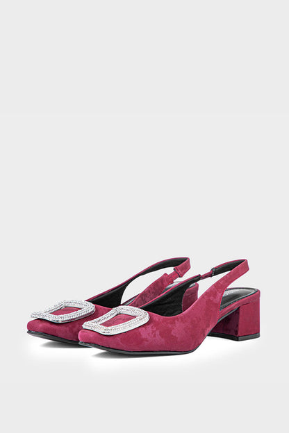 Party Wear Mule IP8507-Maroon