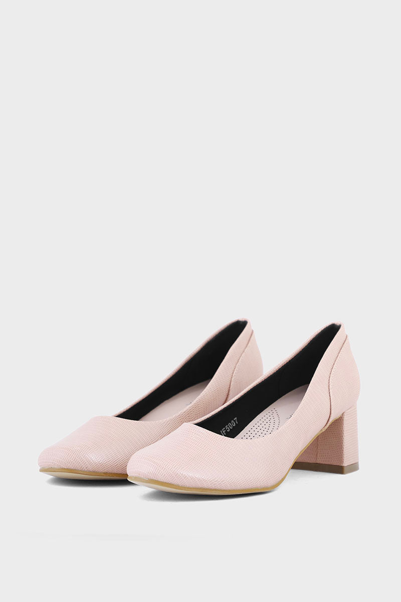 Formal Court Shoes IF5007-Nude Pink