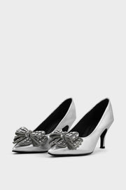 Formal Court Shoes IP5027-Silver