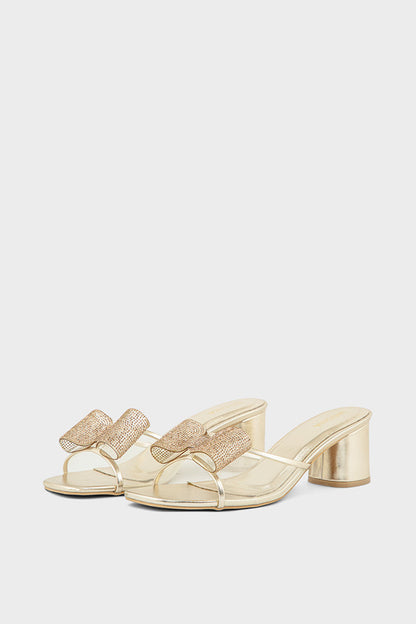 Party Wear Slip On IP0072-Gold
