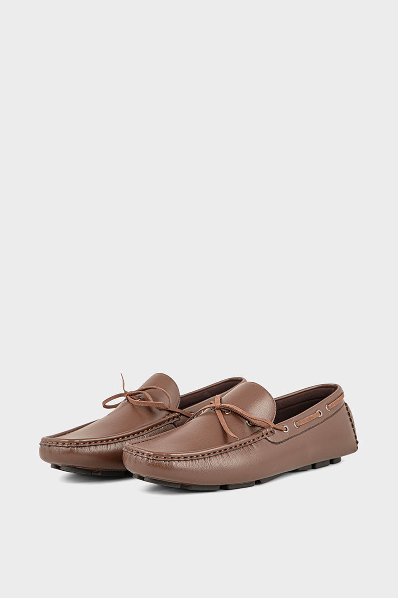 Men Casual Driving Mocs MC4020-Brown