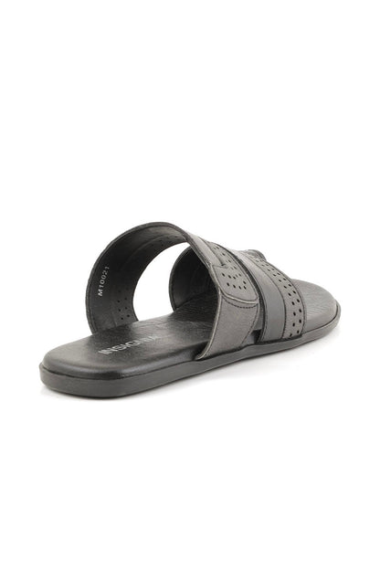 Men Casual Thong M10021-Black