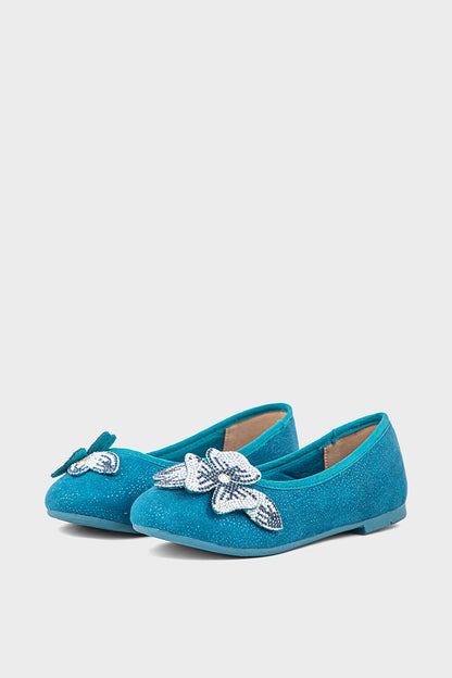 Girls Formal Pumps GF6000-Blue