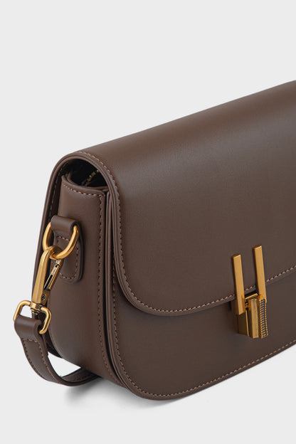 Cross Shoulder Bags BS2327-Brown