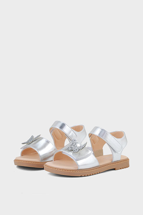 Girls Casual Sandal GQ1012-Silver