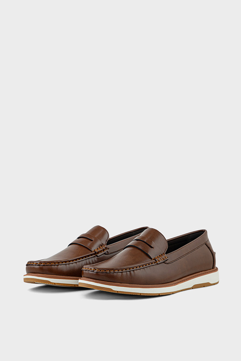 Men Formal Loafers MF7034-Tan