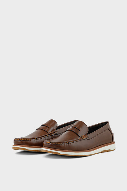 Men Formal Loafers MF7034-Tan