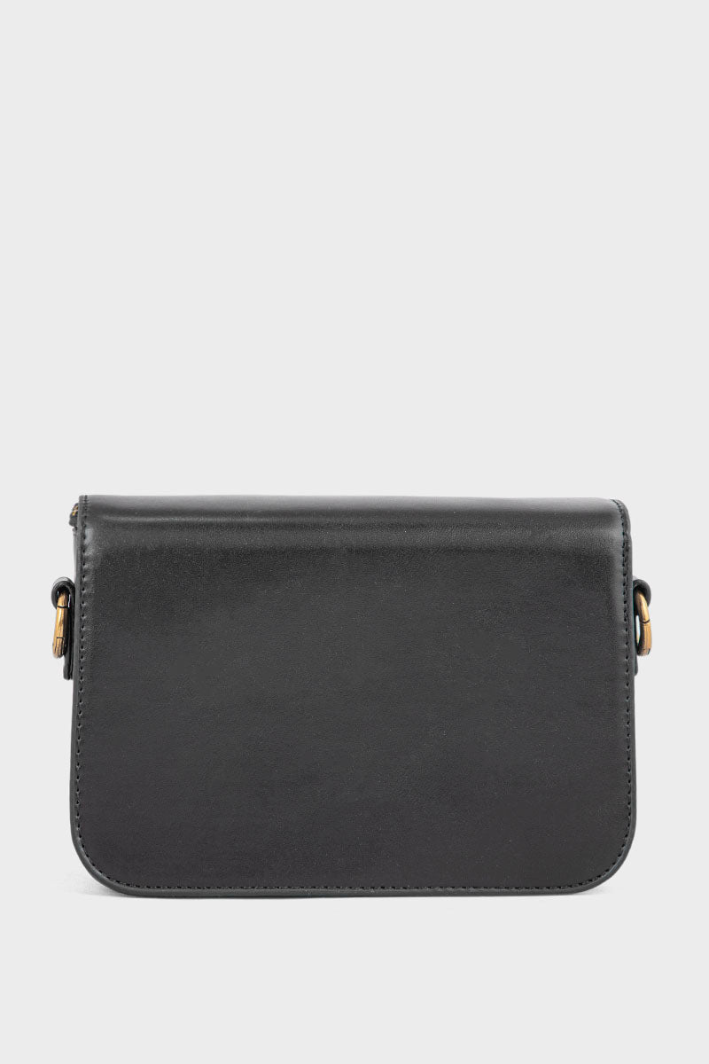 Flap Shoulder Bags BS2104-Black