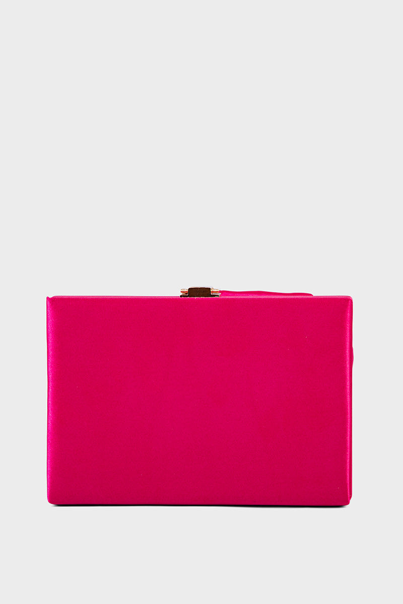 Party Wear Clutch BK4073-Fuchsia