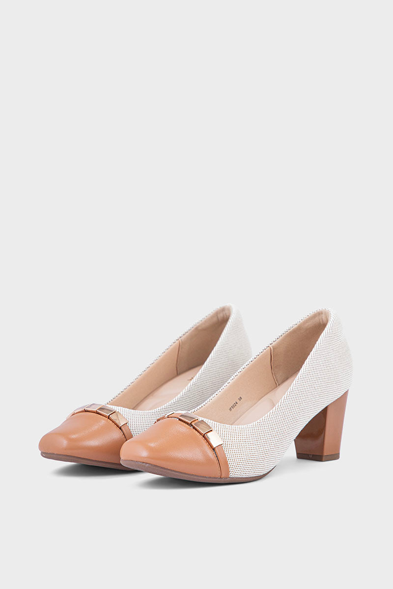 Formal Court Shoes IF5024-Tan