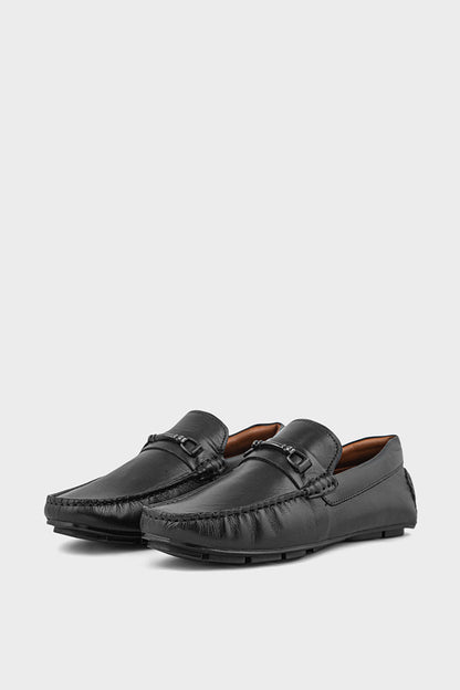 Men Casual Driving Mocs MC4022-Black
