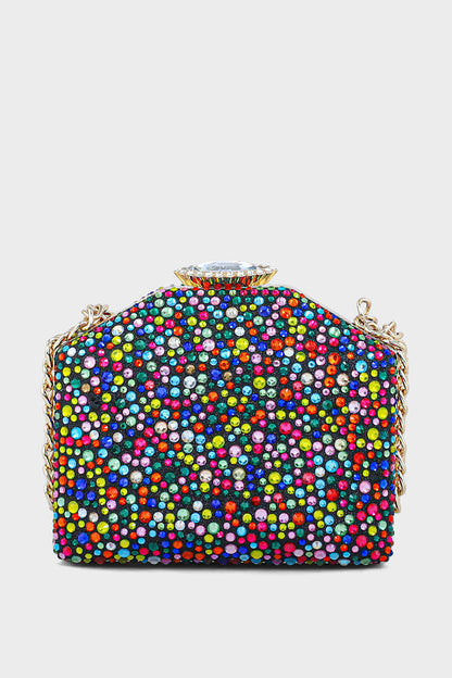 Party Wear Clutch BK4048-Multy