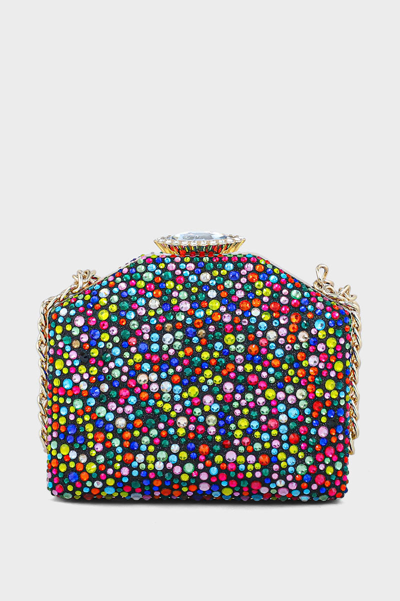 Party Wear Clutch BK4048-Multy