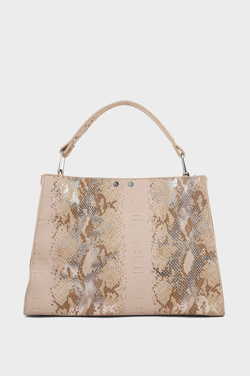 Top Handle Hand Bags BH0069-Beige