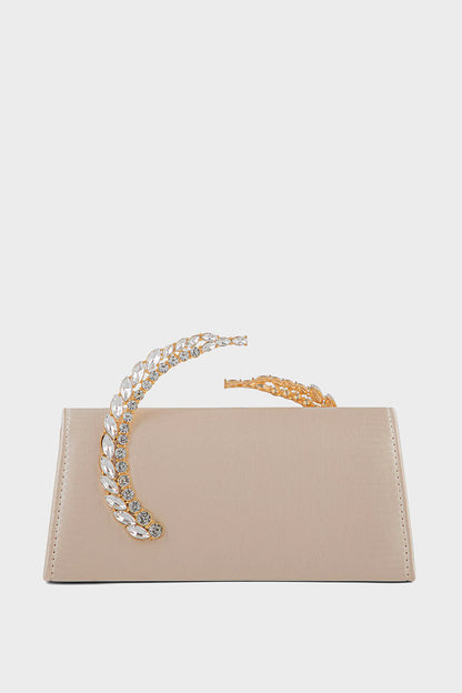Party Wear Clutch BK4122-Golden