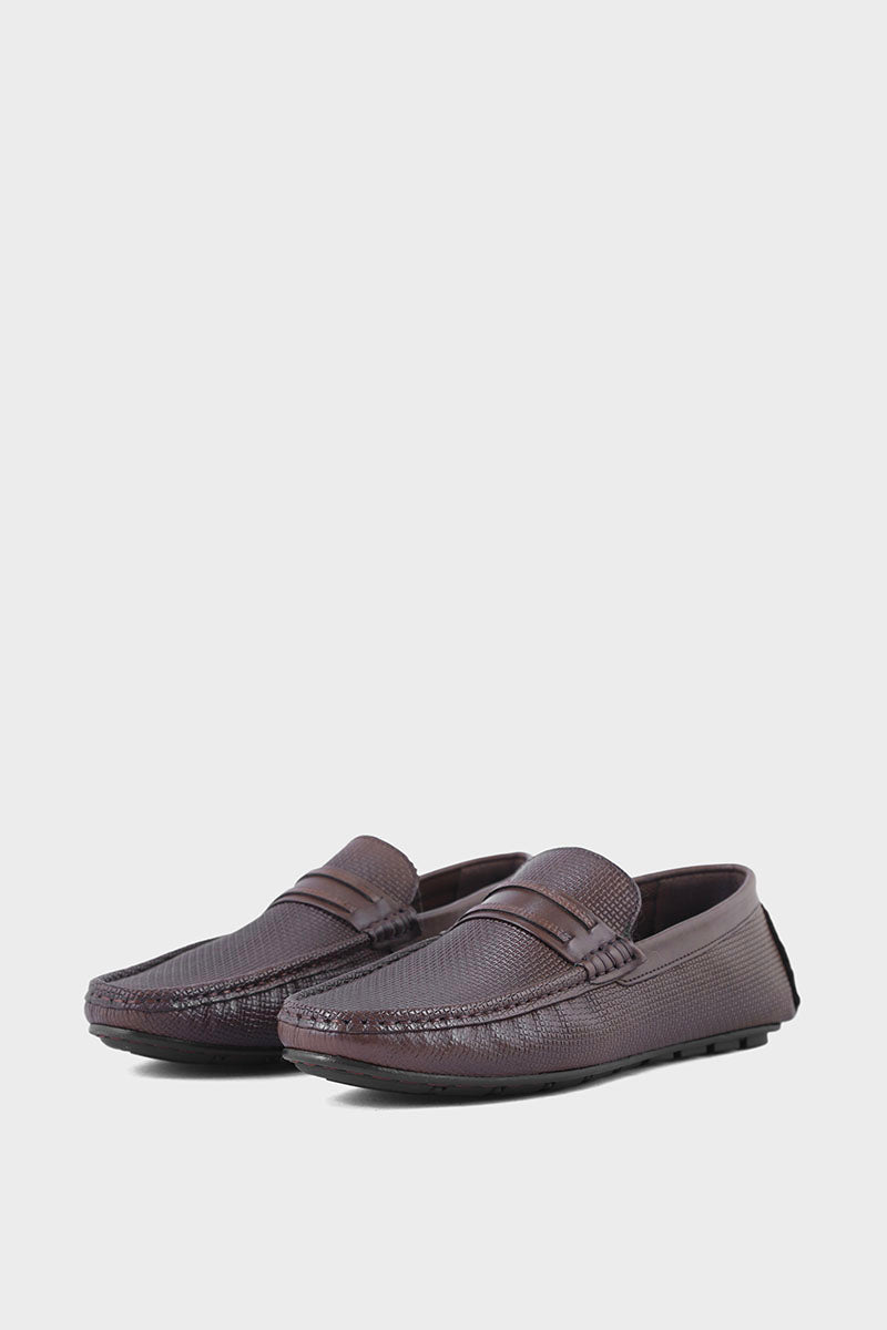 Men Casual Driving Mocs MC4017-Coffee