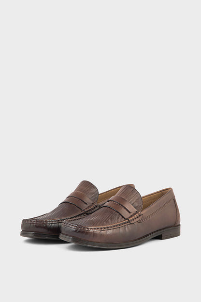 Men Casual Moccasin MF7008-Brown