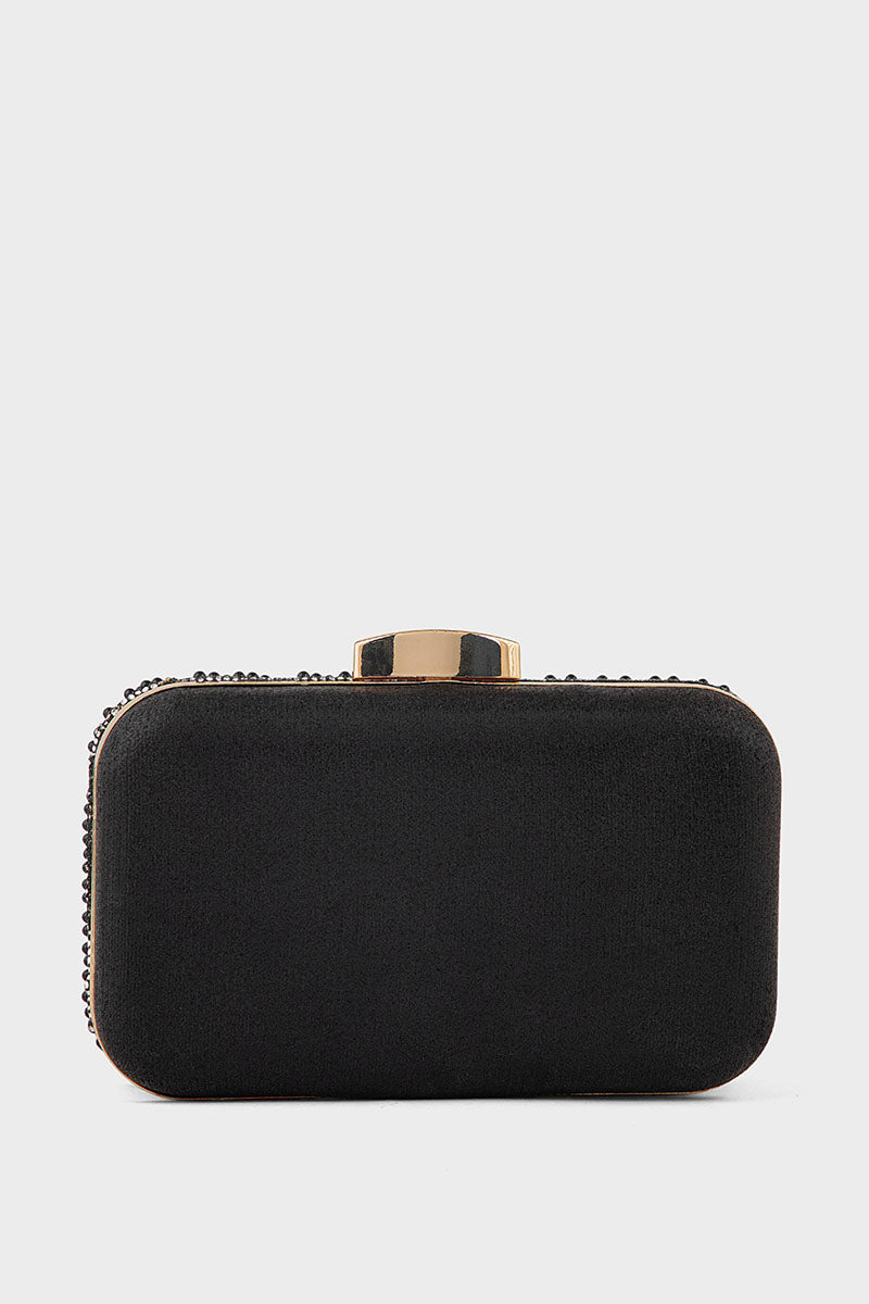 Party Wear Clutch BK4116-Black
