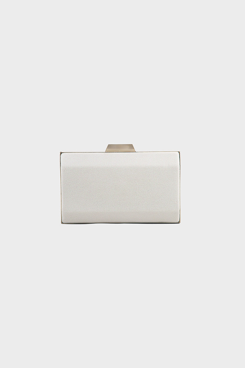 Party Wear Clutch BK4071-White
