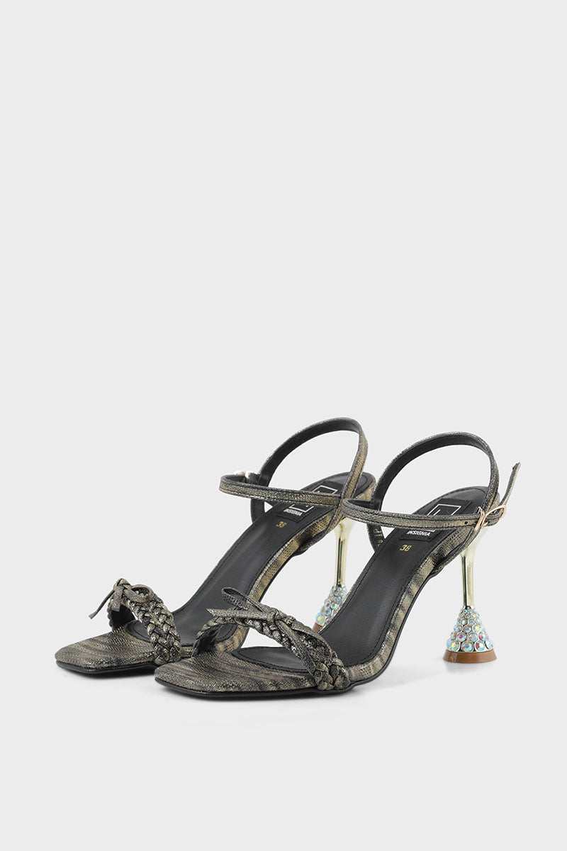 Party Wear Sandal IP2001-Black