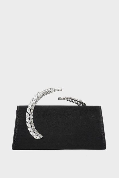 Party Wear Clutch BK4122-Black