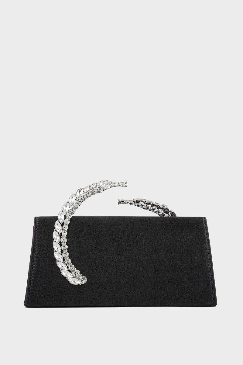 Party Wear Clutch BK4122-Black