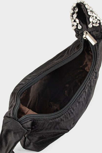 Party Wear Clutch BK4165-Black