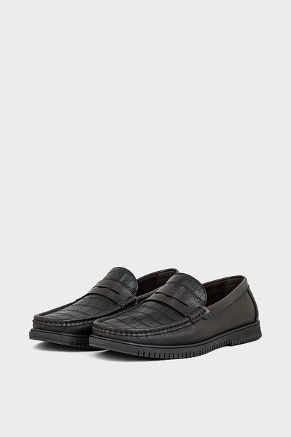 Men Casual Moccasin MC4013-Brown