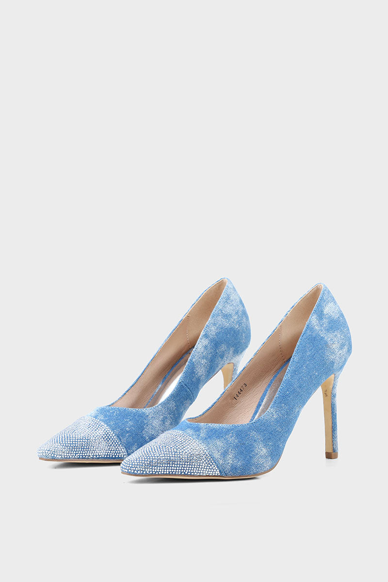 Formal Court Shoes I44473-Blue