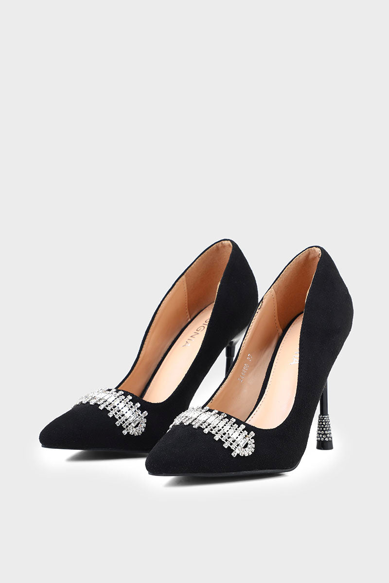 Formal Court Shoes I44466-BLACK
