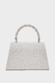 Party Wear Clutch BH0123-White