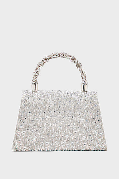 Party Wear Clutch BH0123-White