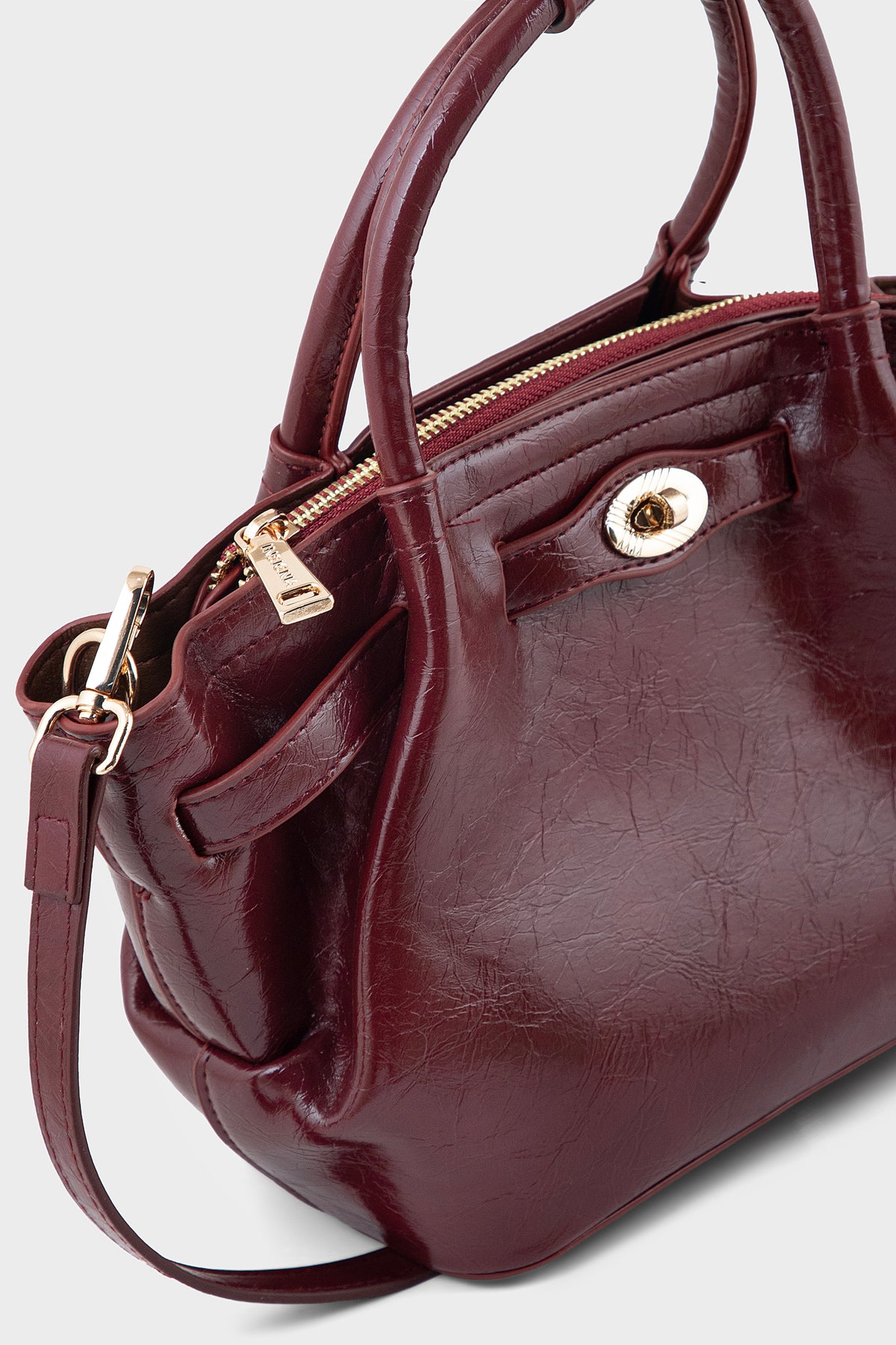 Tote Hand Bags BS2349-Maroon