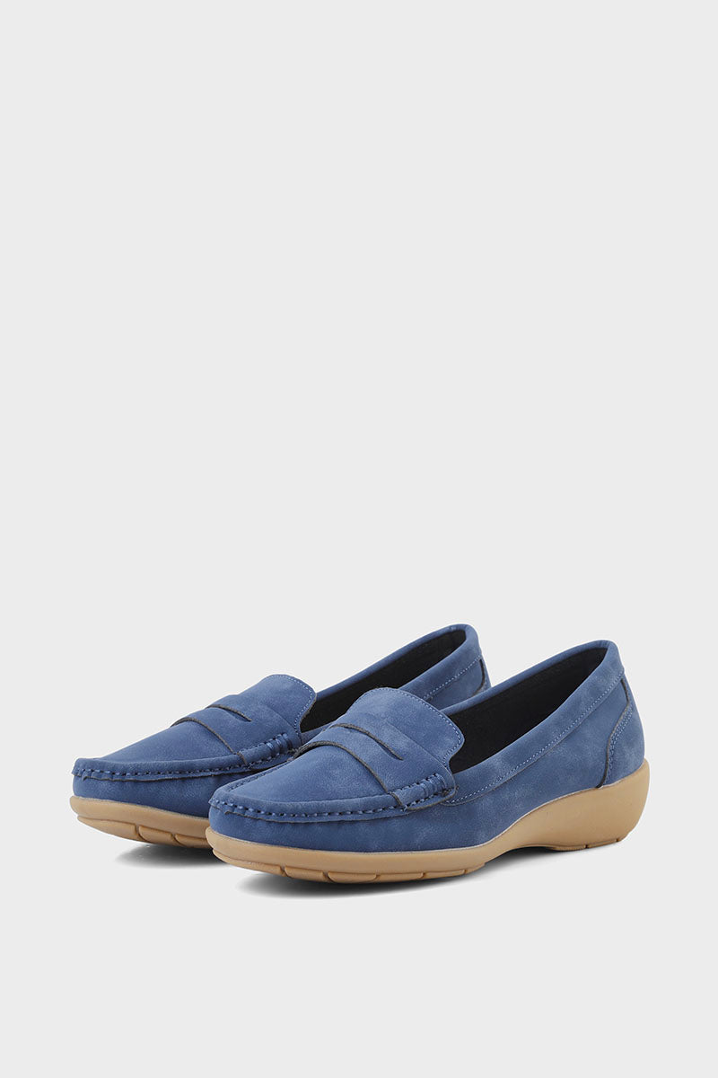 Casual Moccasin I41449-Navy