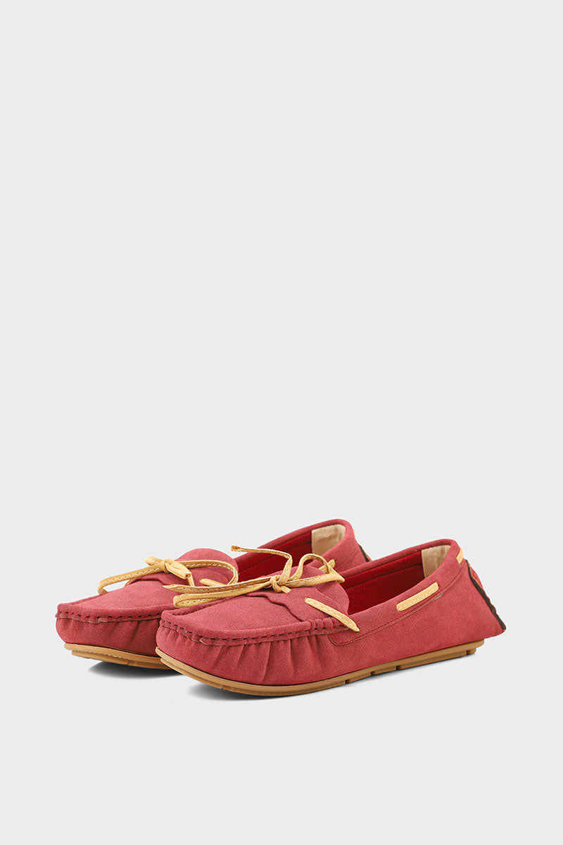 Casual Moccasin I60084-Maroon