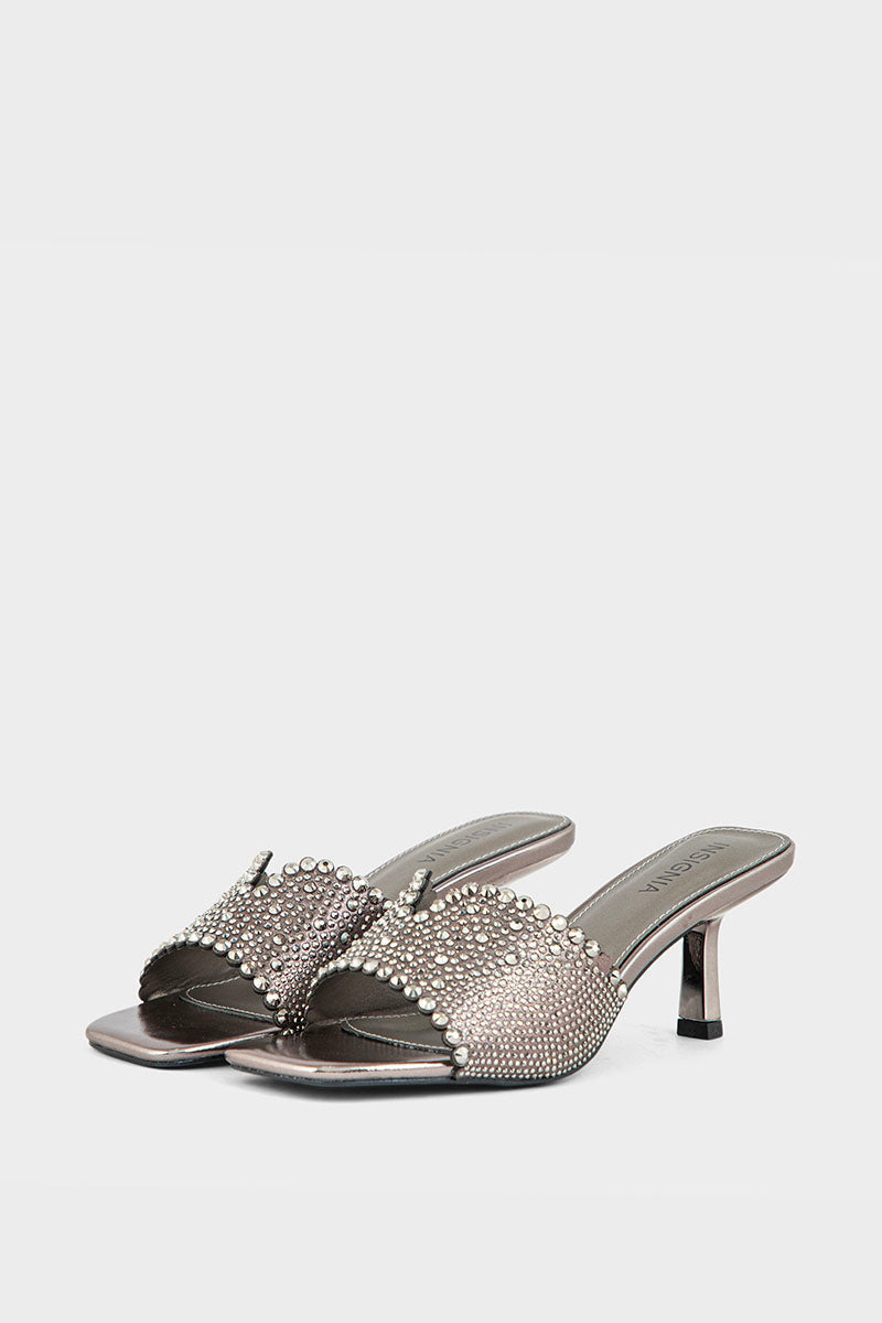 Party Wear Slip On IP0049-Pewter