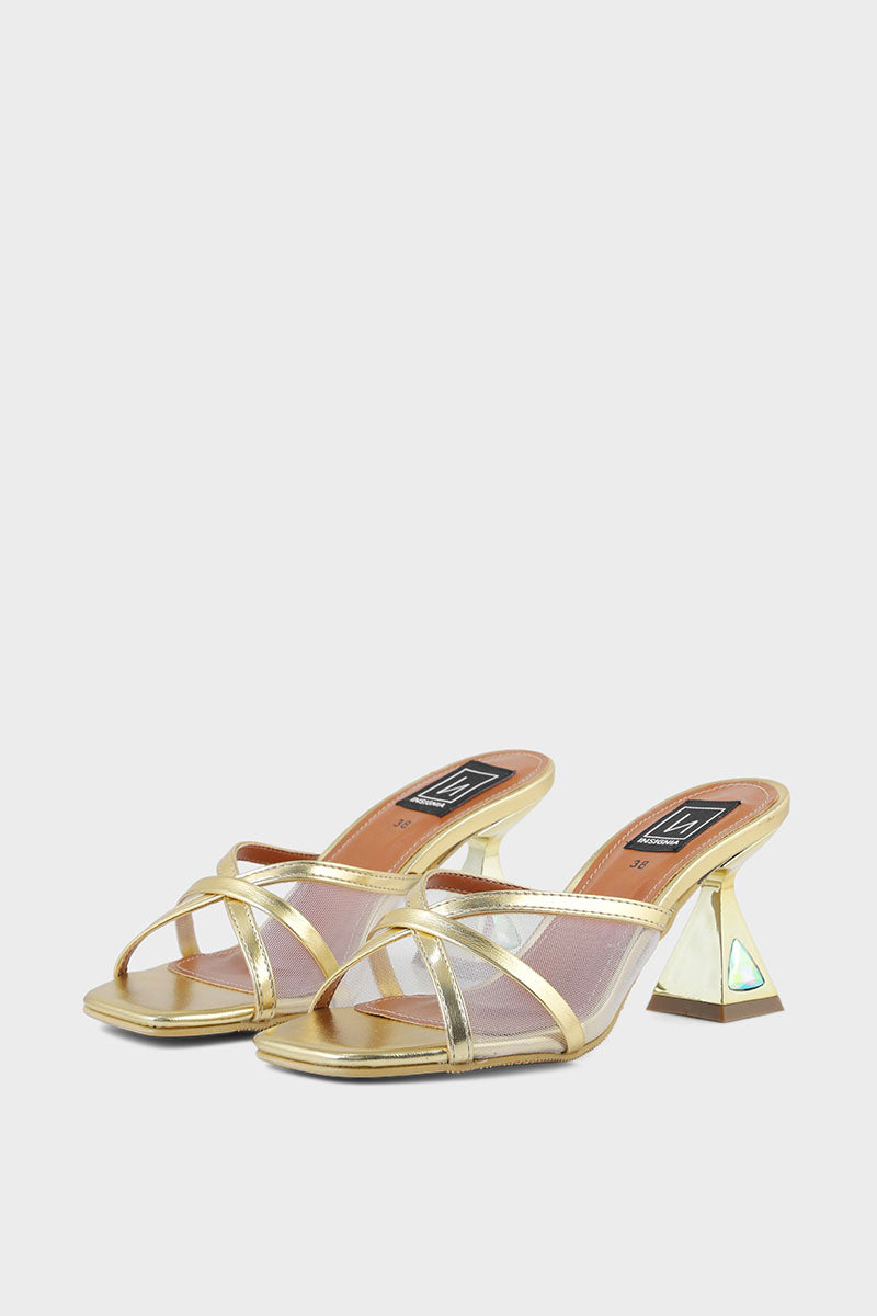 Party Wear Slip On IP0004-Golden