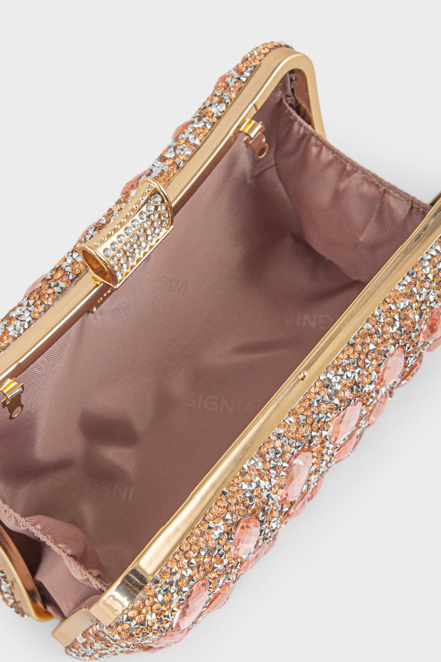 Party Wear Clutch BK4132-Champagne