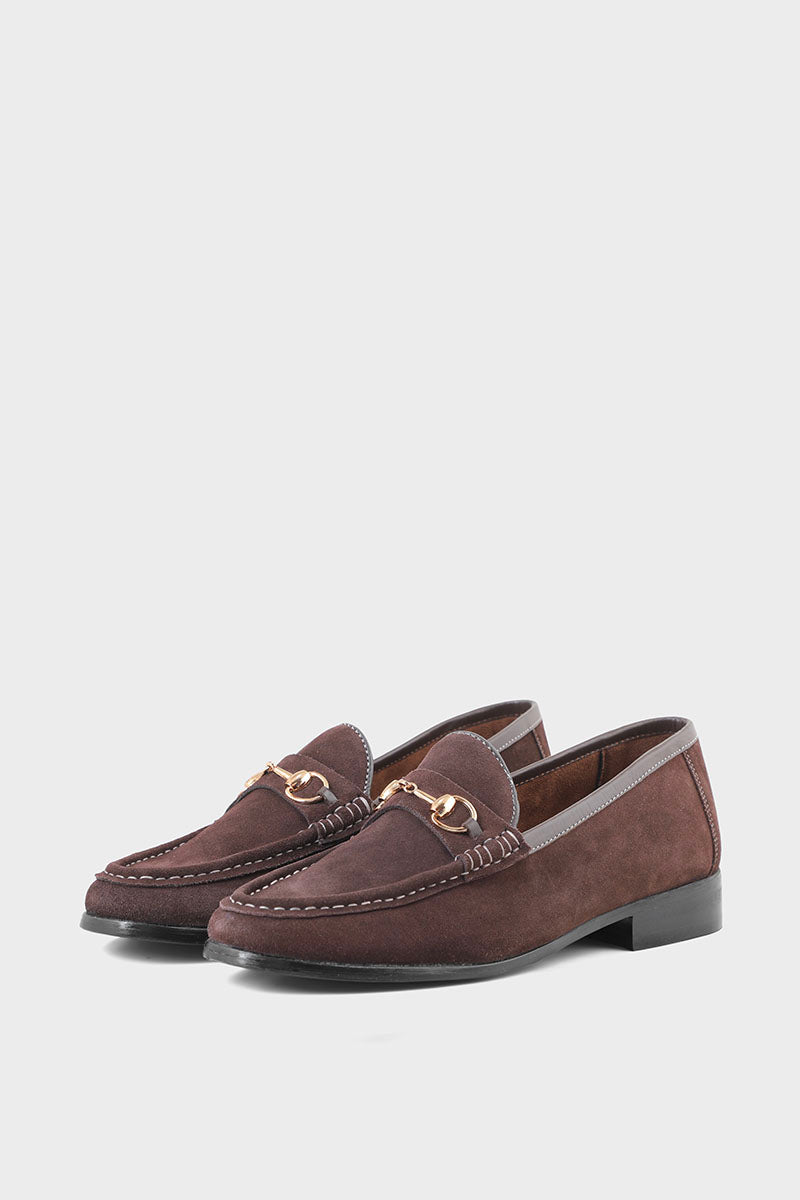 Men Formal Loafers MF7000-Brown