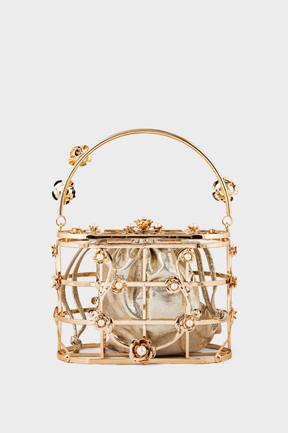 Party Wear Clutch BK4063-Golden