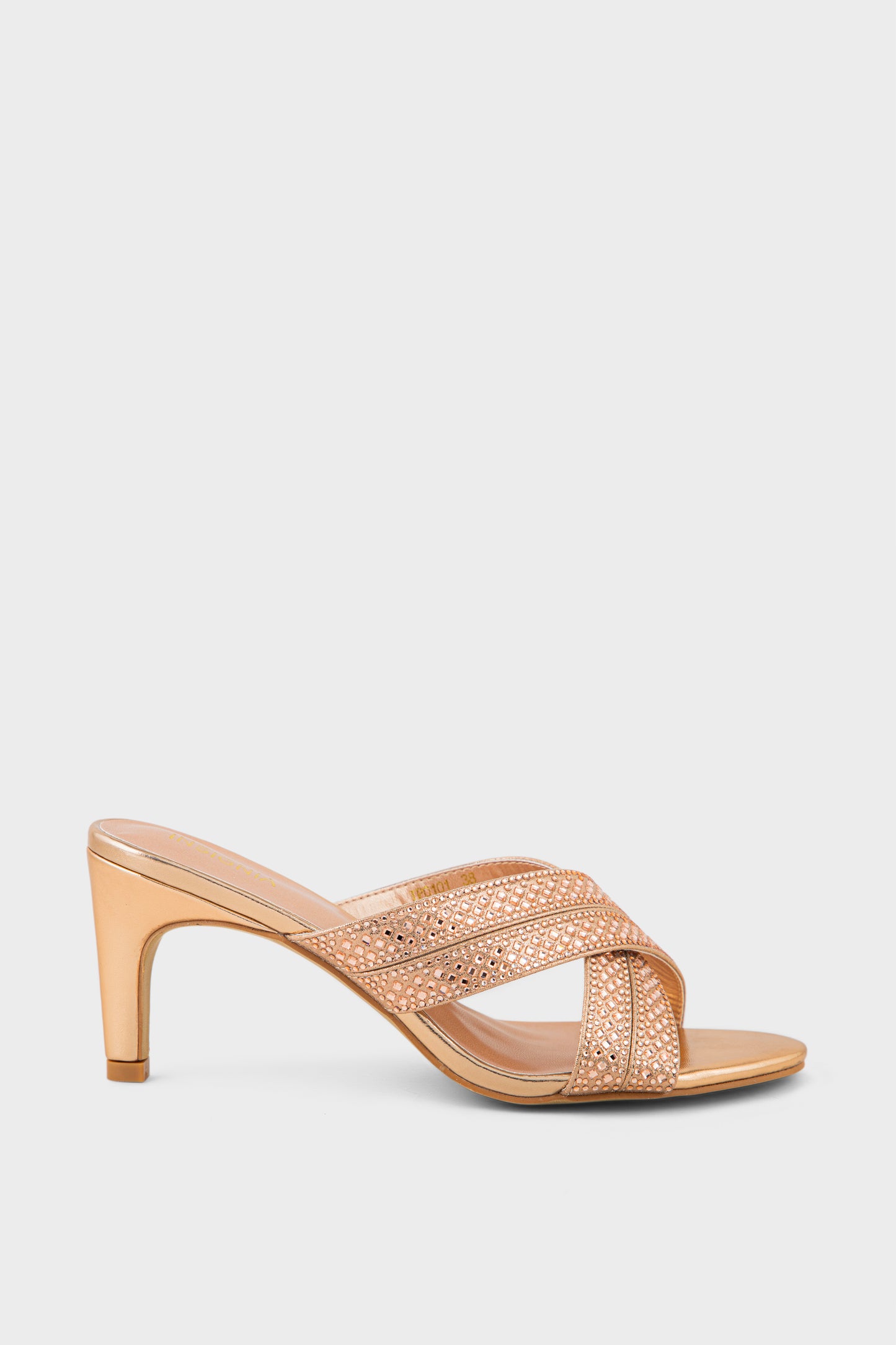 Party Wear Slip On IP0101-Rose Gold
