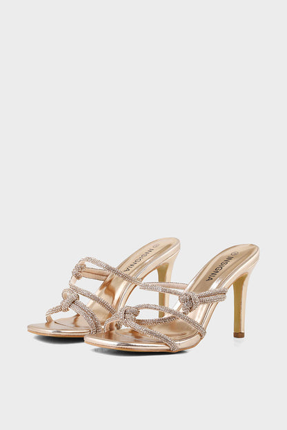 Party Wear Slip On IP0028-Rose Gold