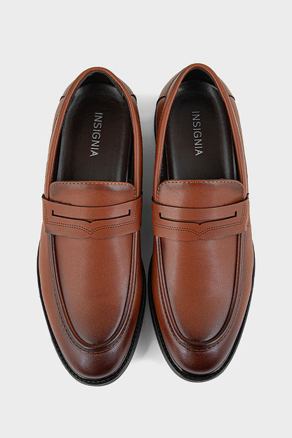 Men Formal Loafers MF7059-Brown
