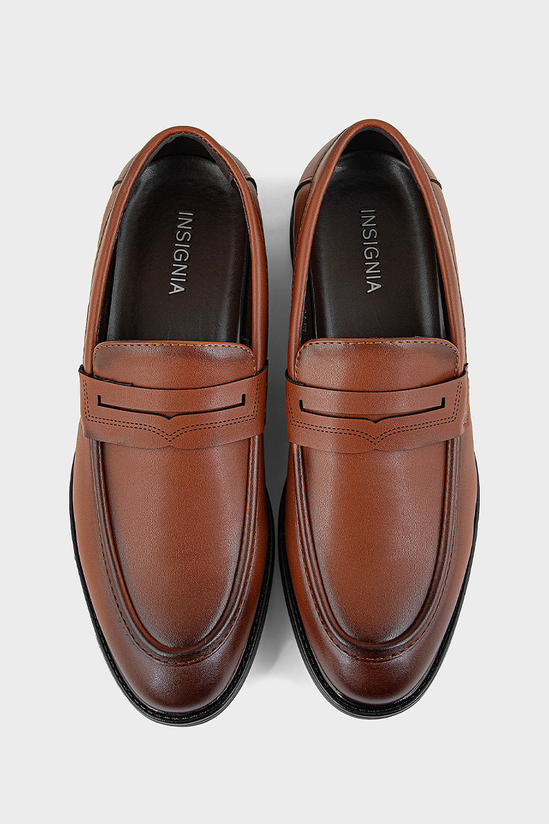 Men Formal Loafers MF7059-Brown