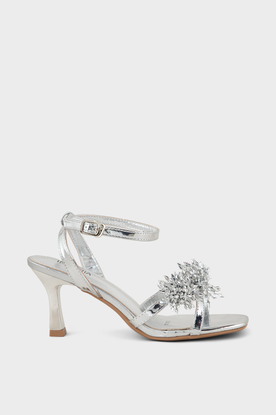 Party Wear Sandal IP2067-Silver