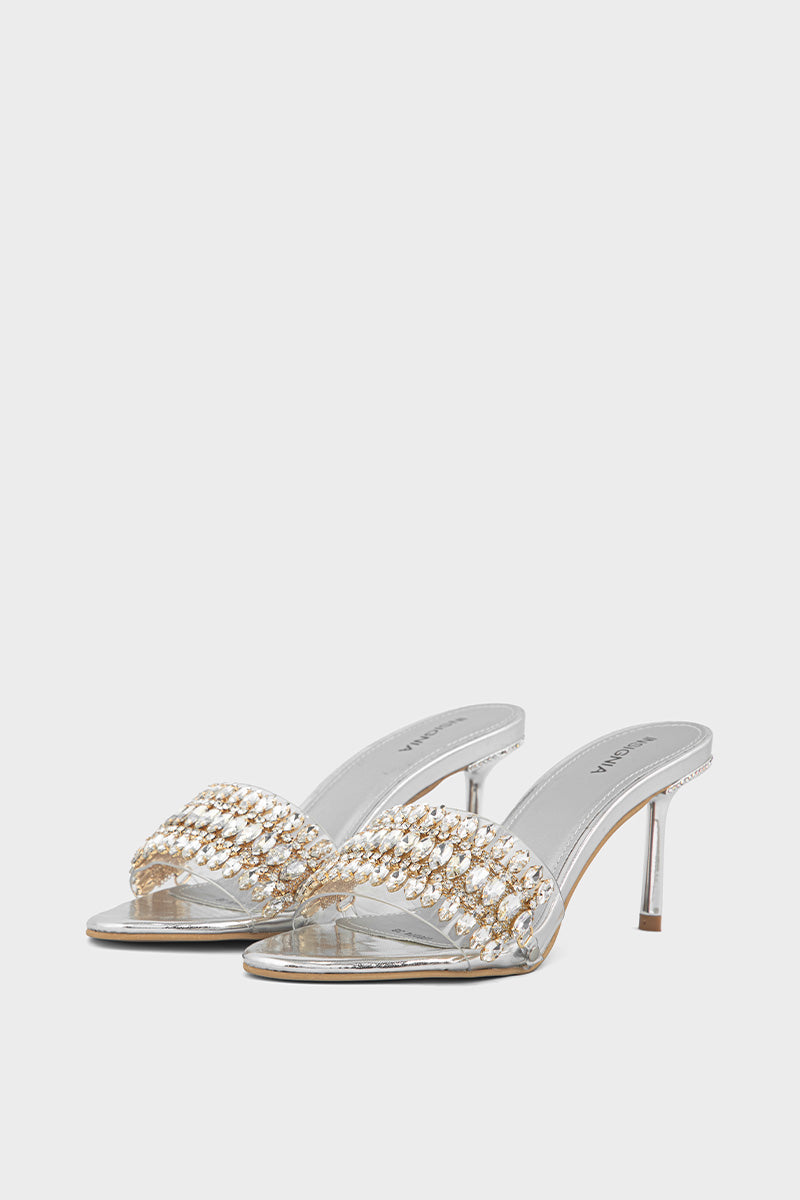 Party Wear Slip On IP0074-Silver
