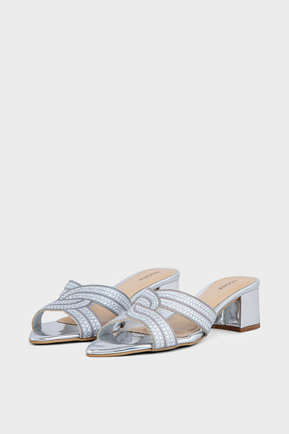 Party Wear Slip On IP0061-Silver