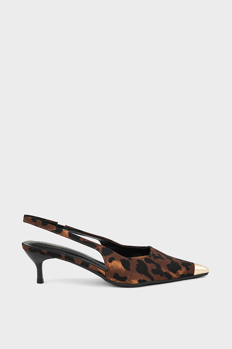 Formal Sling Back IF4089-Cheetah