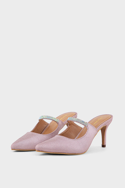 Party Wear Mule IP8512-Pink