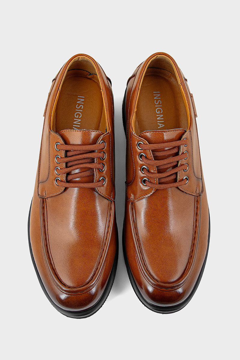 Men Formal Derby MF7509-Brown